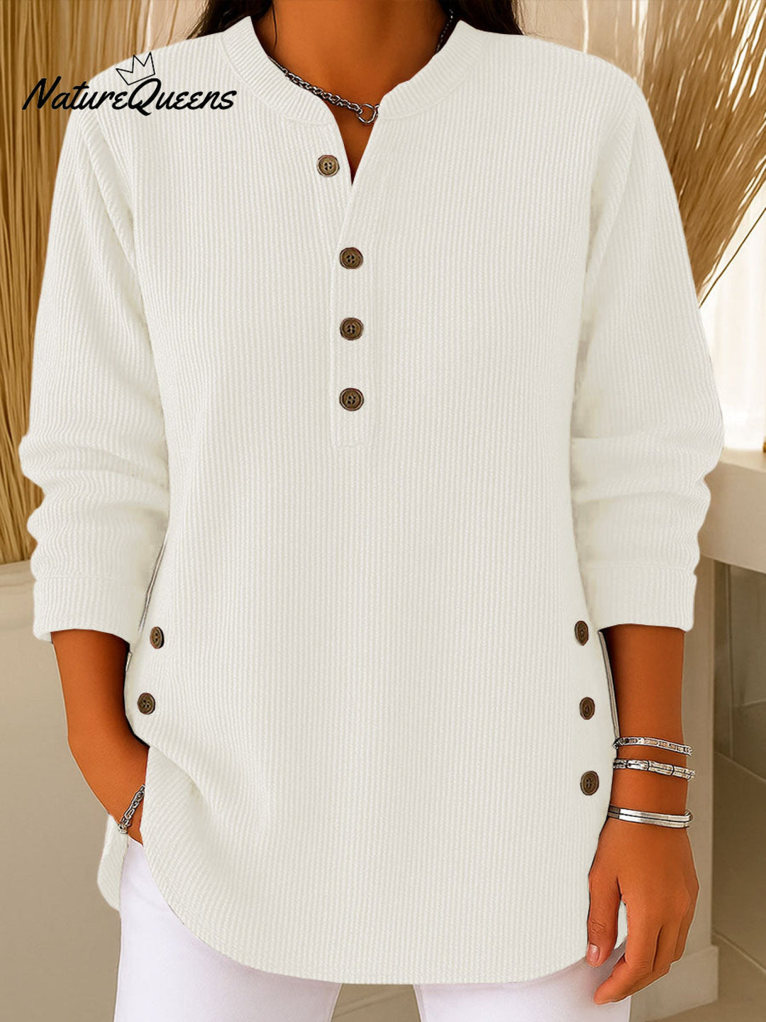 Lara | Dzianinowy Sweter Luźny