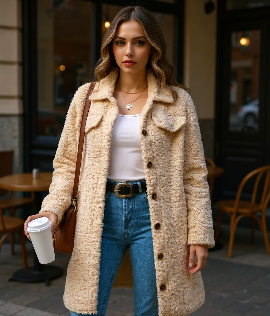 Stefania | Elegancki Płaszcz