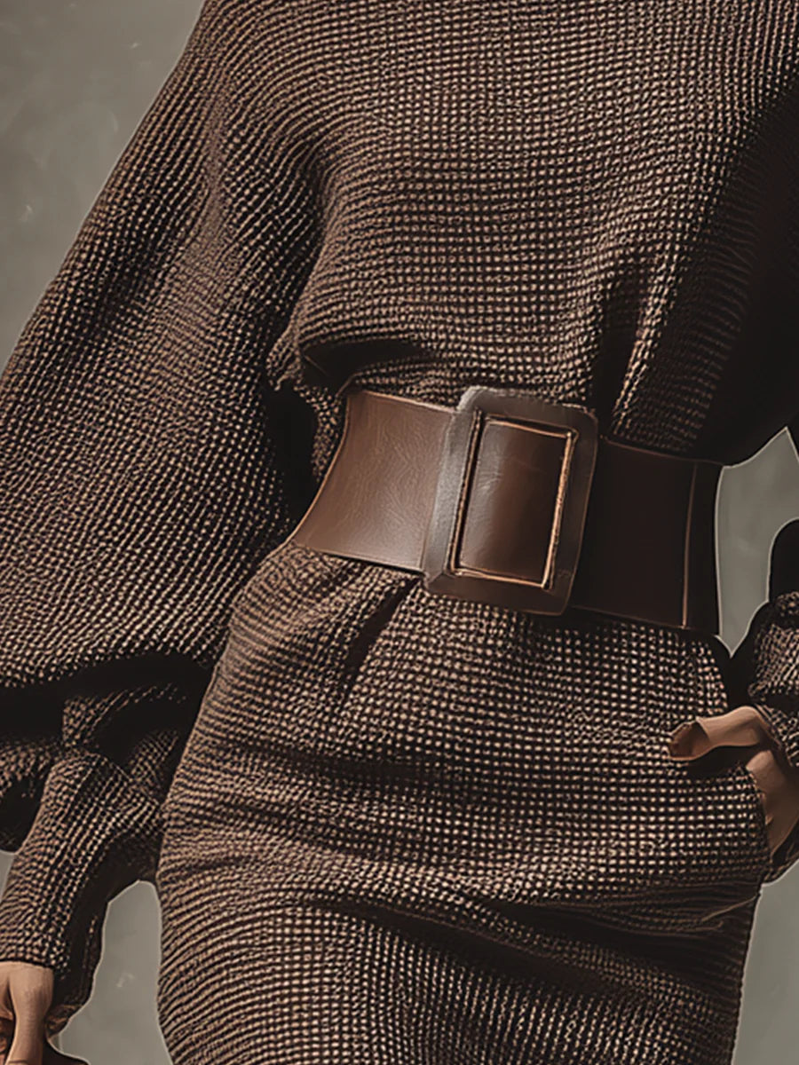 Clea | Dzianinowa Sukienka